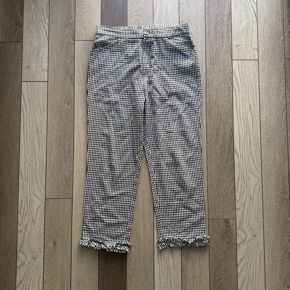 Zara Pants - Zara Black and White Gingham Pants